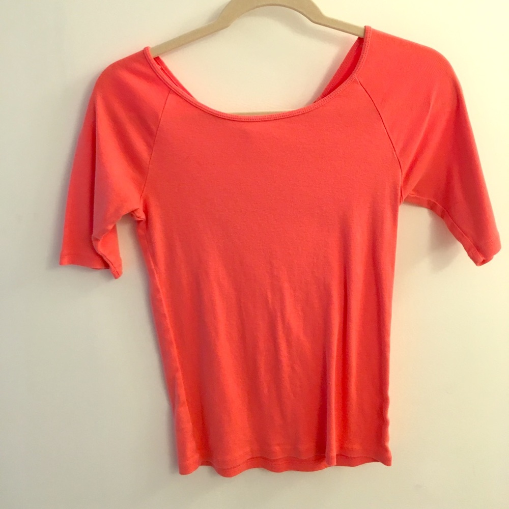Ann Taylor Salmon Colored Top